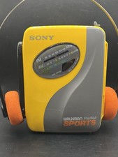 Sony Walkman Sports WM-SXF30 Vintage FM/AM Radio Cassette Player Tested Working