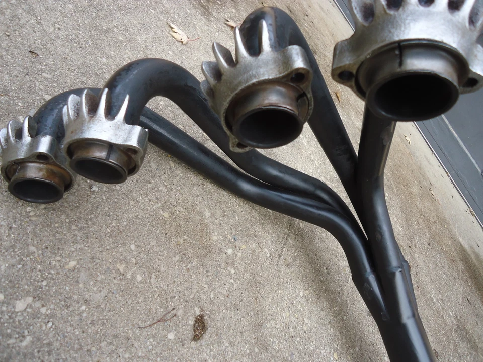 79-81 Honda CB750K CB750F CB750C CB900F MAC Exhaust PIPES Muffler HEADER 4 IN 1 - Image 4 of 4