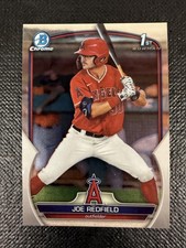 2023 Bowman Draft #BDC-122 Joe Redfield Chrome Los Angeles Angels