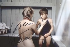 Katharina Thalbach Blechtrommel original signiertes Foto 20 x 30 cm HAMMERMOTIV