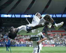 Vancouver Whitecaps Emmanuel Sabbi  Autographed Signed 8x10 Photo COA #4