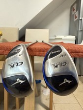 Mizuno CLK Fli-Hi Golf Club Mens Left Handed 17 and 20-deg Hybrid Stiff Steel