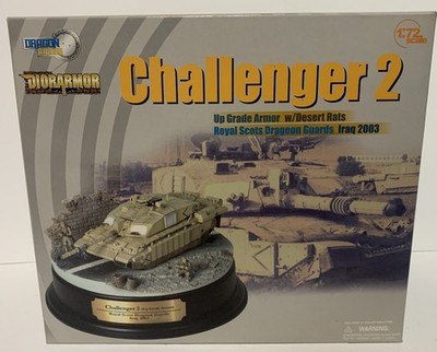 Dragon Armor Dior armor Challenger 2, Up Grade Armor w/ Desert Rats Royal Scots