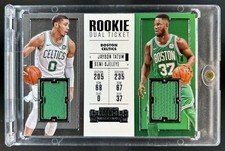 2017-18 Contenders Jayson Tatum Semi Ojeleye Rookie Ticket Dual Jersey #RTD-16