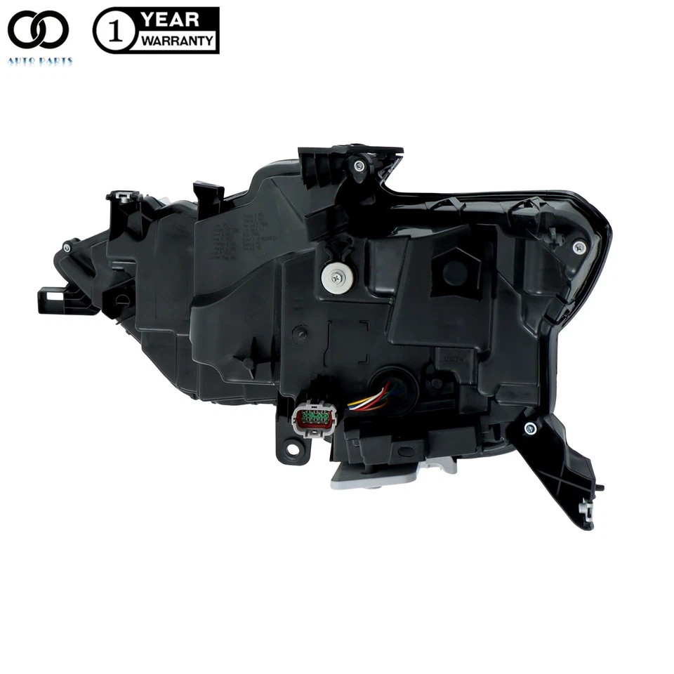 Headlight For Nissan Maxima 2019 2020 2021 Right Side LED Headlamp Chrome Clear - Image 4 of 4