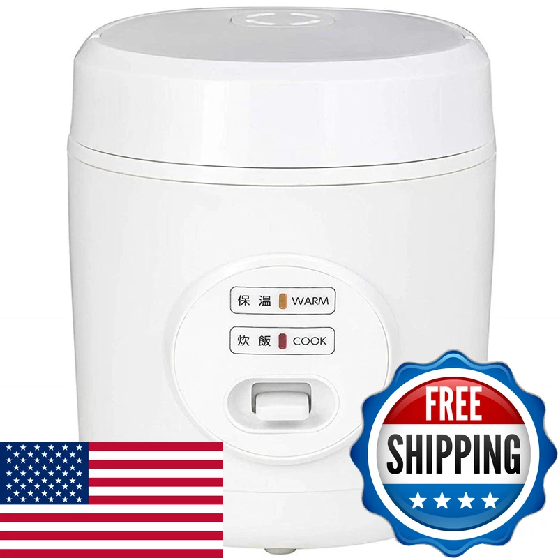 Yamazen Rice Cooker 0.5 To 1.5 Pair Small Mini Rice Cooker White Yje-M150 W