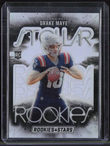 2024 Panini Rookies & Stars Stellar Silver Drake Maye RC Rookie