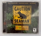 Caution: Seaman - No Mic, No Cardboard box - Sega Dreamcast - Authentic