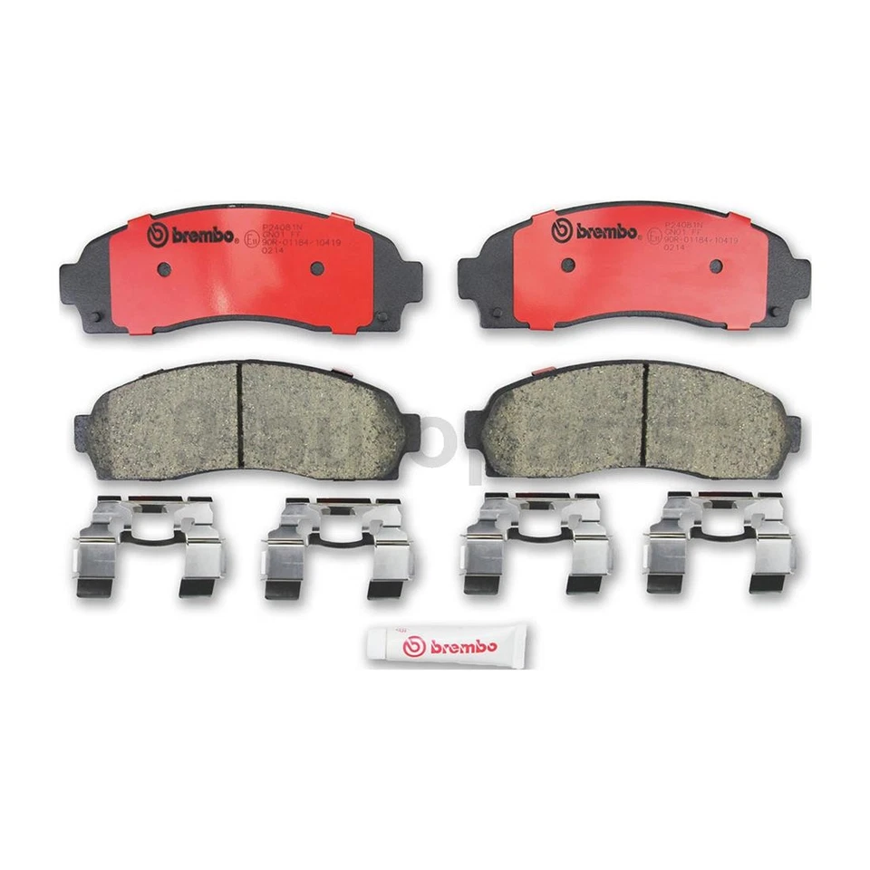 Kit de frenos delanteros traseros Brembo OE rotores pastillas de cerámica para Ford Explorer 2002-2004 Foto 4 de 4