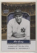 2008 Upper Deck Yankee Stadium Legacy Bill Dickey #YSL637 HOF 0e2x