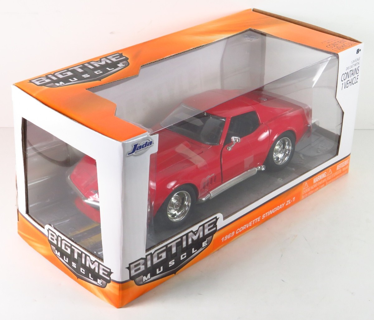 Jada Big Time Muscle 1969 Chevrolet 69 Corvette Stingray ZL-1