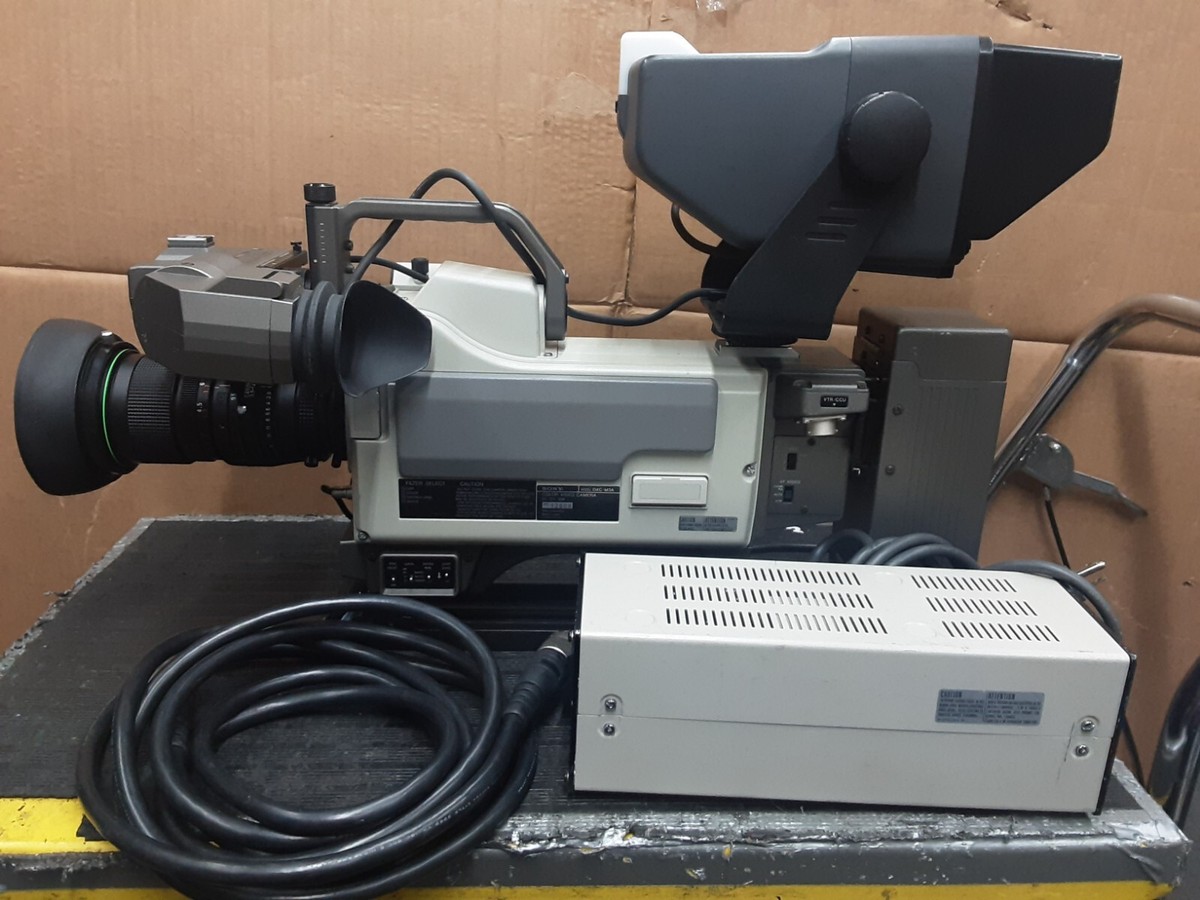 Sony DXC-M3A Saticon 3 Tubes Video Camera 100 hr | eBay