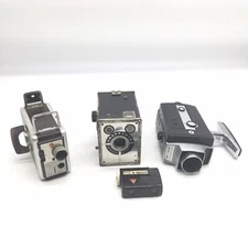 Vtg Camera Lot Bell & Howell Super 8 431, Amsco Craftsman, Brownie Movie Camera