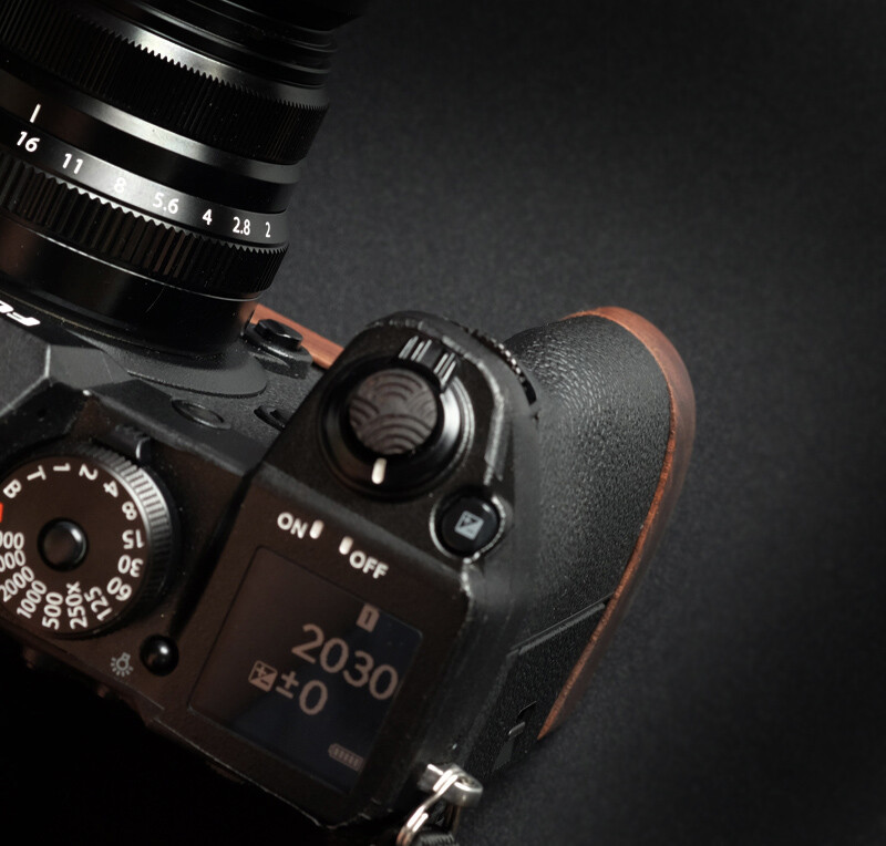Handmade Natural Wooden Wood Base Plate Handle Grip for Fujifilm X