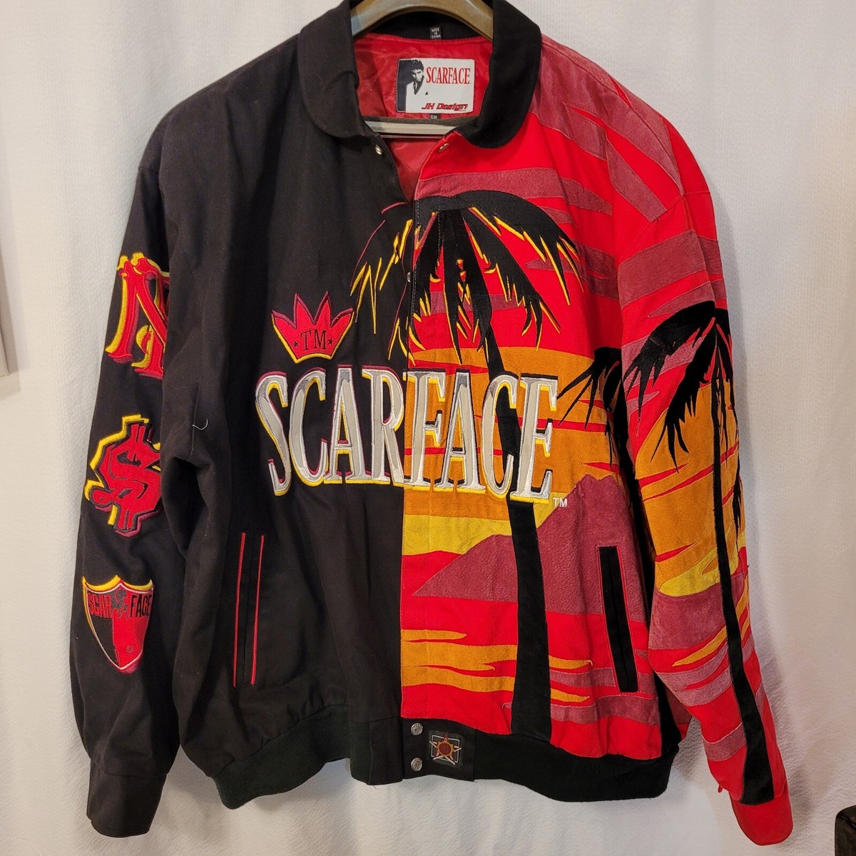 JH Design SCARFACE ジャケット スカーフェイス JH Design Scarface Jacket 6XL Mint Condition | eBay