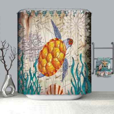 The Pattern Of Pineapple- 3D Shower Curtain Polyester Bathroom Decor  Waterproof