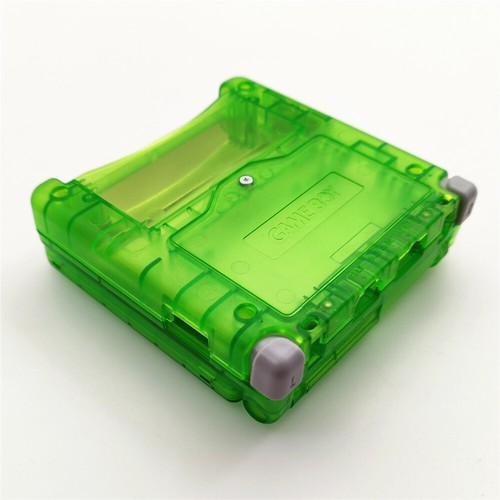 Transparent Clear Green Shell Housing Case For Game Boy Advance SP GBA SP - Picture 7 of 8
