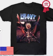 New Heavy Metal Movie T-Shirt, black color