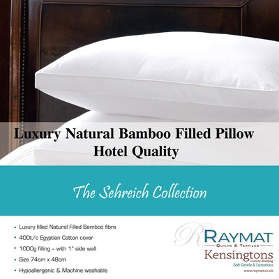 bamboo filled pillows