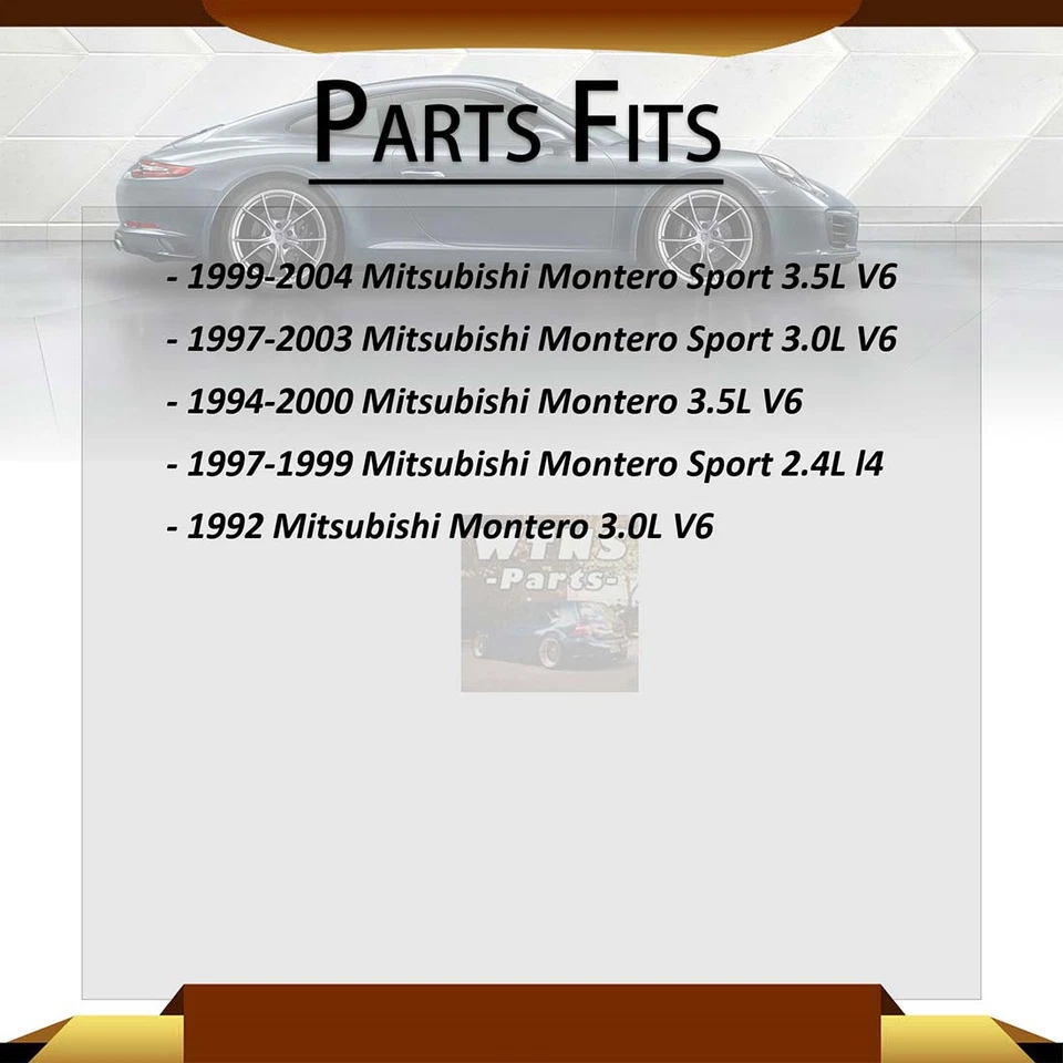 Extremos de varilla de amarre delanteros interiores exteriores Mevotech 4x para Mitsubishi Montero 1994-2000 3,5 L Foto 2 de 4