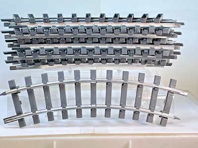 BACHMANN CHINA  1/12. Ø 120 cm Gleis gebogen 12 St. = R1 Vollkreis Alu stromlos