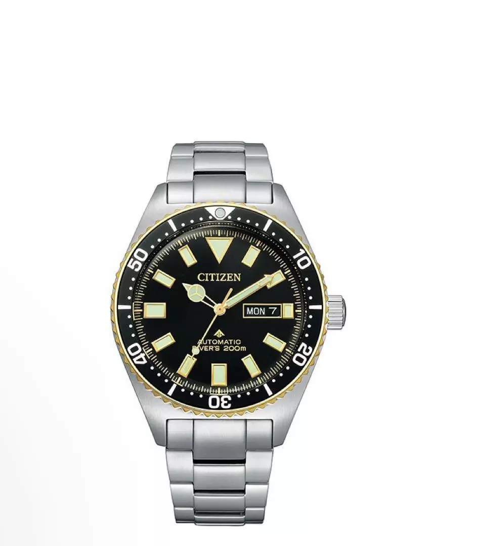Citizen Promaster 8204 S123712 St.Steel DayDate Divers 200M Automatic Mens Watch