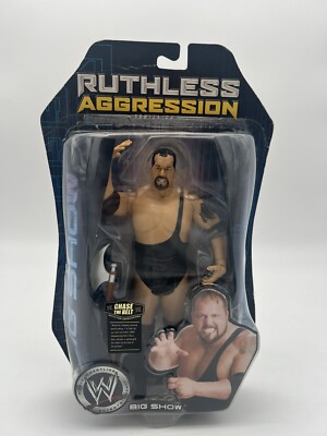 2006 Jakks Pacific WWE Ruthless Aggression Big Show Series 24 Figure With Axe