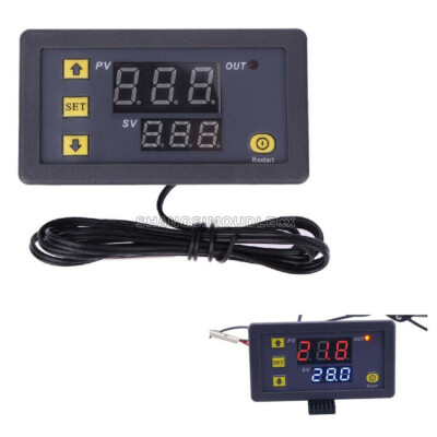 W3230 Digital-Thermostat 110–220 V – LED, 10A Relais, 1500 W – Mit Alarm & Kalibrierung – Für Heizung & Kühlung