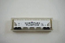 NOS Model Power CHEMPLEX PLASTICS N Scale Cylindrical Hopper Car - 3472