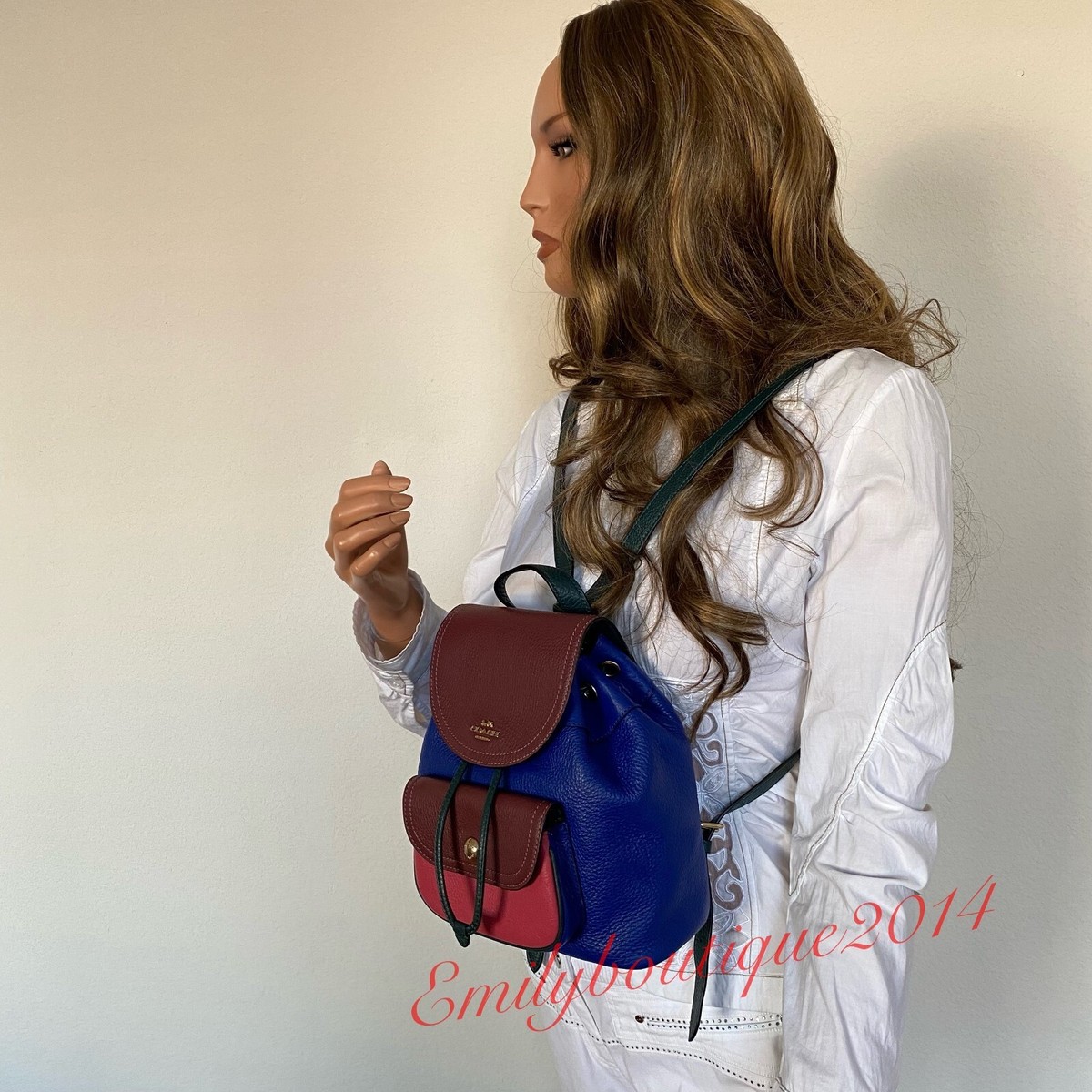 NWT Coach C6815 Pennie Backpack 22 In
Colorblock Sport Blue Multi Leather Bag NWT Coach Pennie Backpack 22 In Colorblock C6815 | eBay main image 3