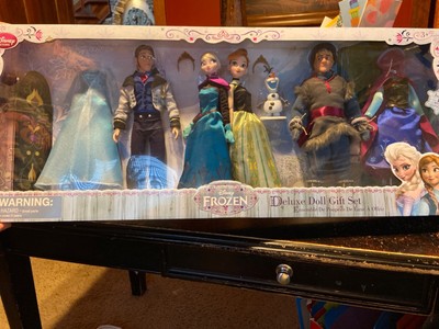 frozen deluxe doll gift set