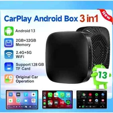 Android 13 CarPlay TV Box Wireless CarPlay Android Auto Adapter Car Multimedia