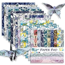 50 Sheets 50 Colors 70GSM Square Origami Paper Japanese Chiyo Easy Fold