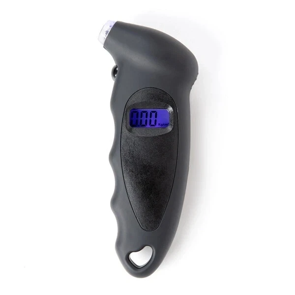 Digital Tire Air Pressure Gauge Bike Car Truck LCD Display 150 PSI - Black Color - Image 2 of 4