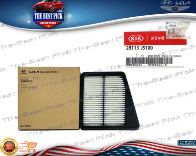  GENUINE  Air Filter For Genesis G70 2019-2023 Kia Stinger 2018-2023 28113J5100