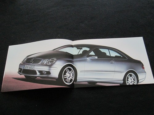 Mercedes Benz CLK55 2003 AMG C209 folleto alemán CLK 55 AMG - solo catálogo de introducción - Imagen 3 de 6