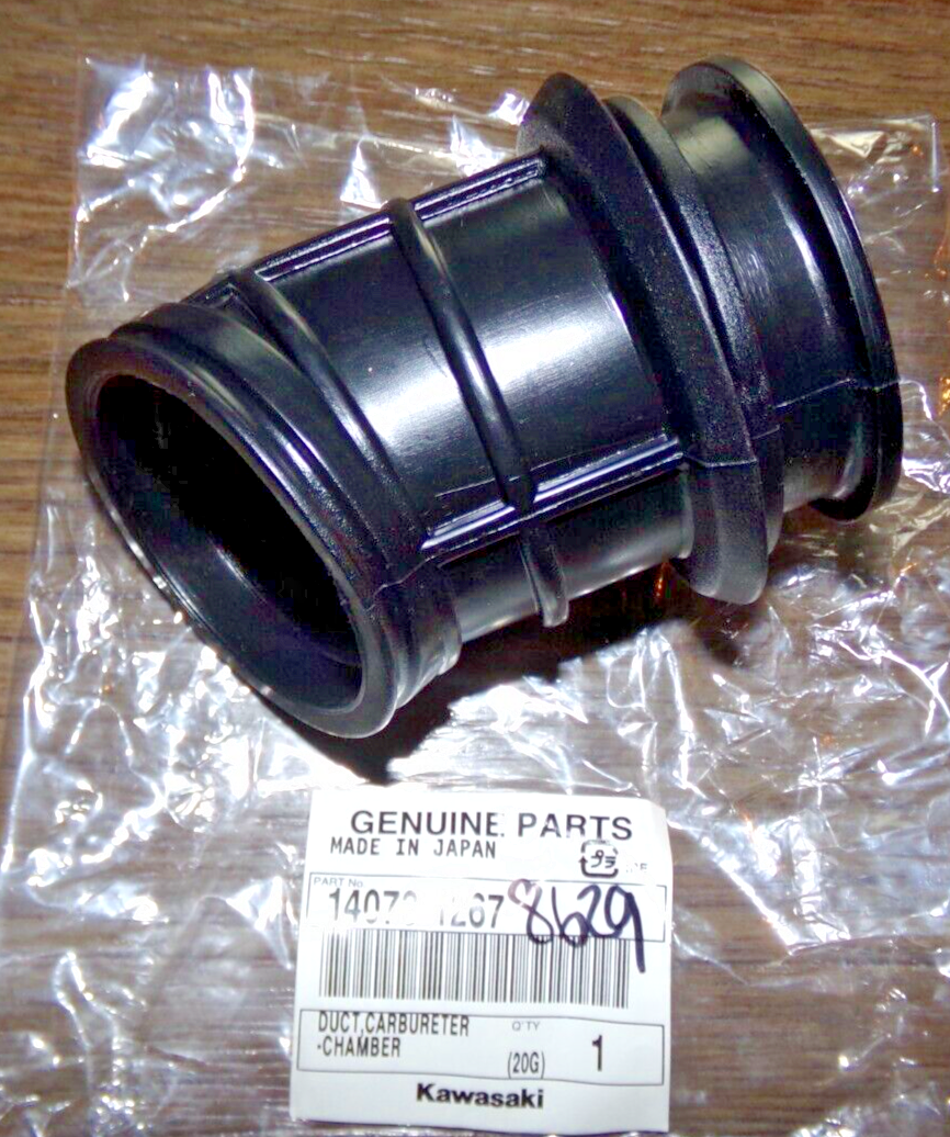 KAWASAKI MOJAVE 250 AIR BOX CHAMBER TO CARBURETOR INTAKE DUCT