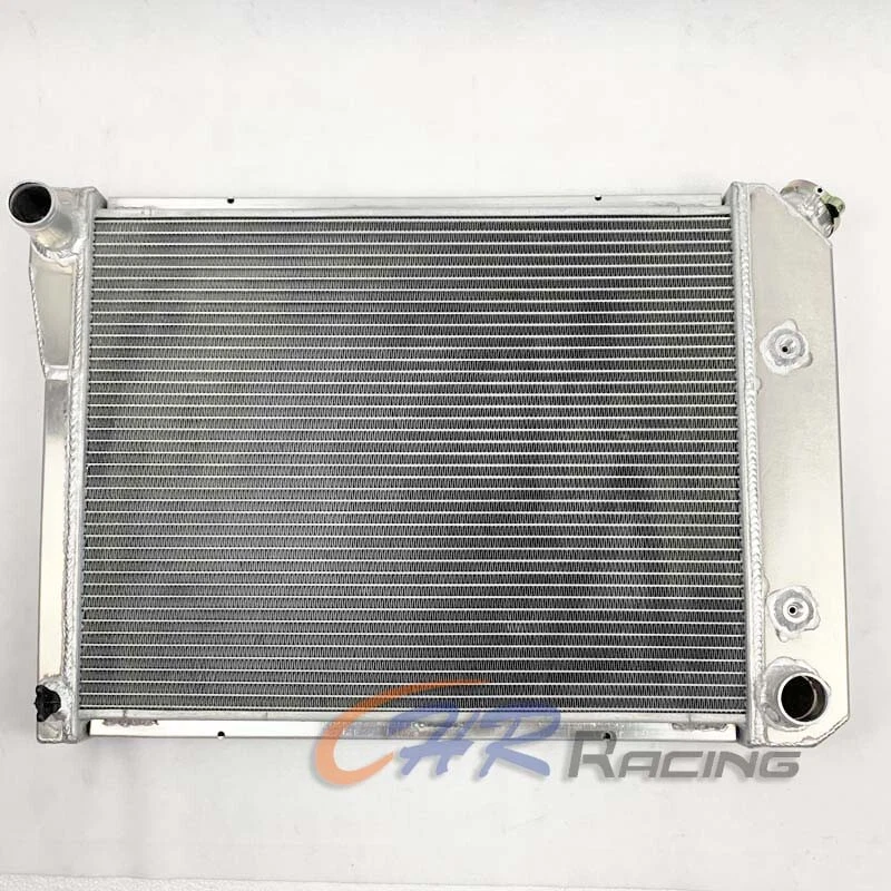 Radiador de aluminio de 3 filas para Chevy Nova PRO 68-74/BLOQUE PEQUEÑO 72-79/Buick Pontiac Foto 3 de 4