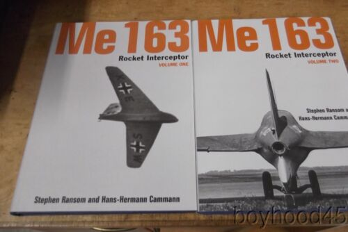 Me 163 Rocket Interceptor von S. Ransom & H. Cammann - KOMPLETT 2 VOLUMEN SET - SELTEN - Bild 1 von 12