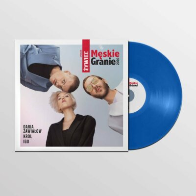 Herren Gaming 2020 LP BLAU VINYL POLISH RELEASE DARIA ZAVILOW, KÖNIG, IGO