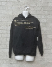 Black Pulp Fiction Hoodie New Medium Jules Tarantino