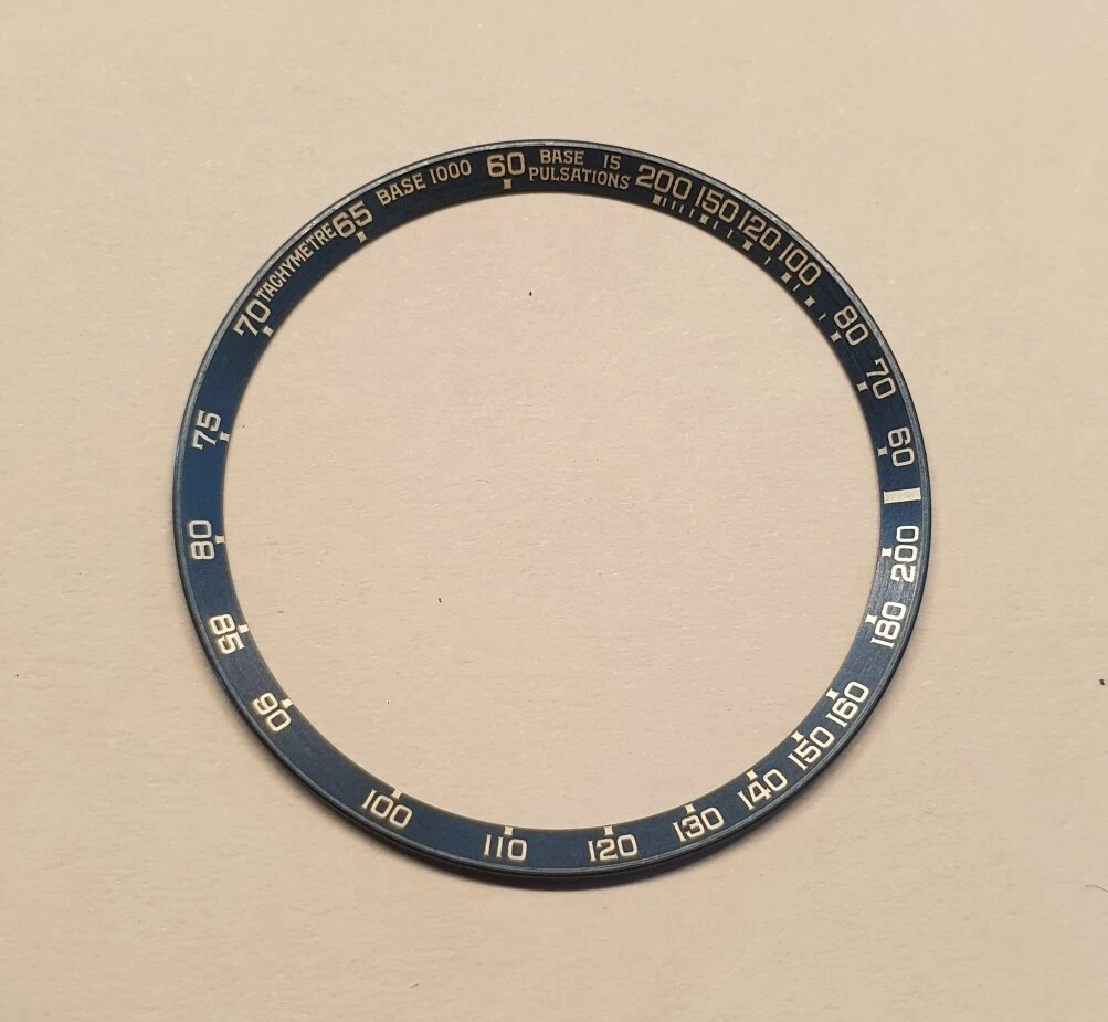 Zenith — Zenith A788  A3818 (cover girl)    El Primero  3019 NOS Bezel / Tachy
