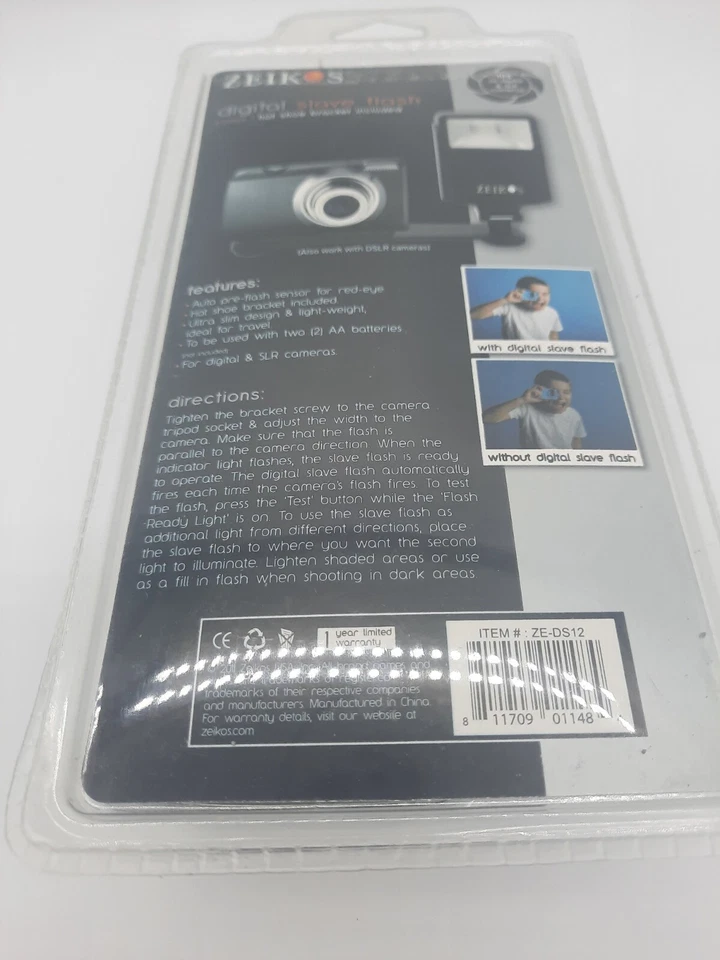 NUEVO FLASH ESCLAVO AUTOMÁTICO para todas las cámaras digitales y SLR Foto 3 de 4