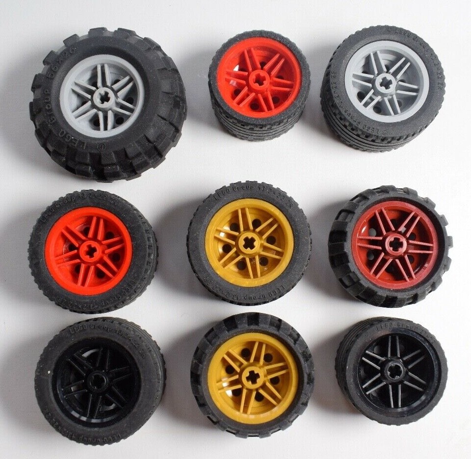 Lego 56145 Wheel 55978 61481 55976 44309 15413 Tire Select Colour