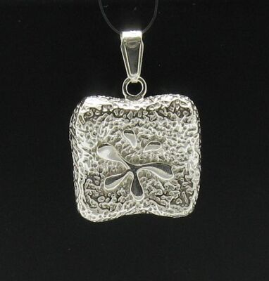 Stylish Sterling Silver Pendant Hallmarked Solid 925 New Nickel Free Empress