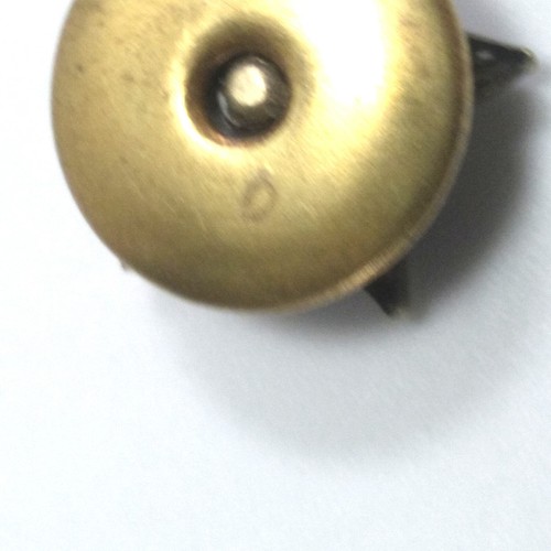 Vintage 1941 American Legion Screw Back Lapel Collar Pin Back - Picture 4 of 5
