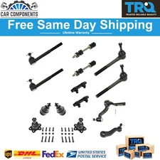 TRQ New Steering & Suspension 14pc Kit For 1988-1992 Chevy C1500 GMC Suburban