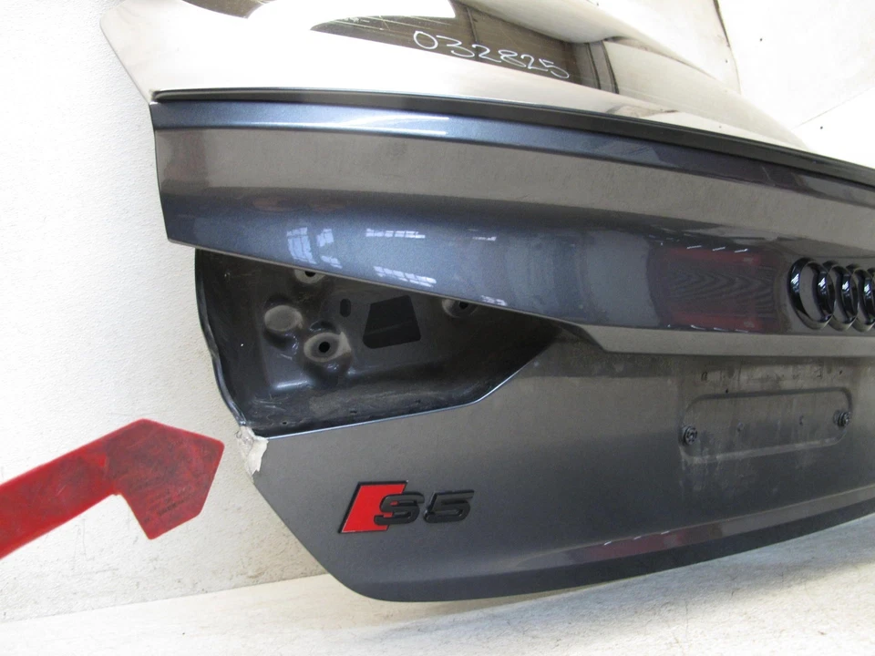 💚 AUDI S5 A5 SPORTBACK 2018-2024 TAPA MALETERO TRASERO PUERTA TRASERA (LZ7S GRIS) SIN ENVÍO Foto 2 de 4