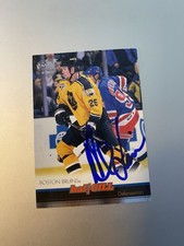 Hal Gill Signed Hockey Card Autographed Boston Bruins Nhl Trading Card Centennia