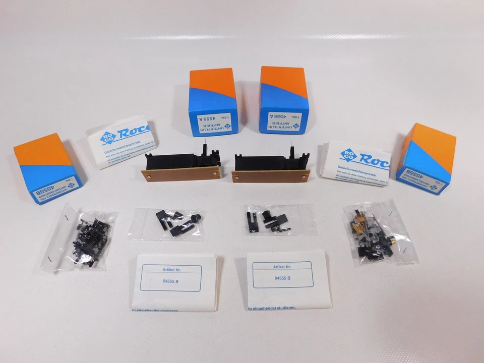 4x Roco H0 Gauge N DC Underfloor Drive Etc 4555 A 4555B Mint #DY945-0.5 - Image 3 of 3